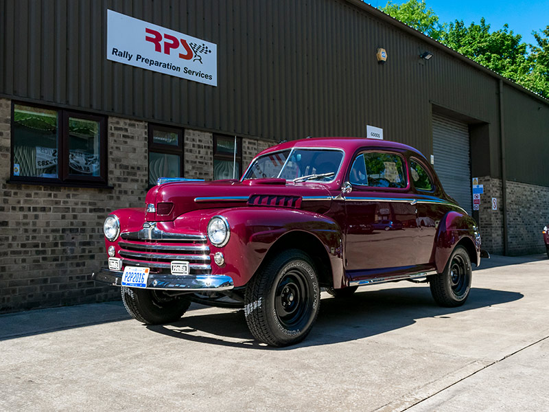 1948 Ford Coupe Long Distance Rally Car Front