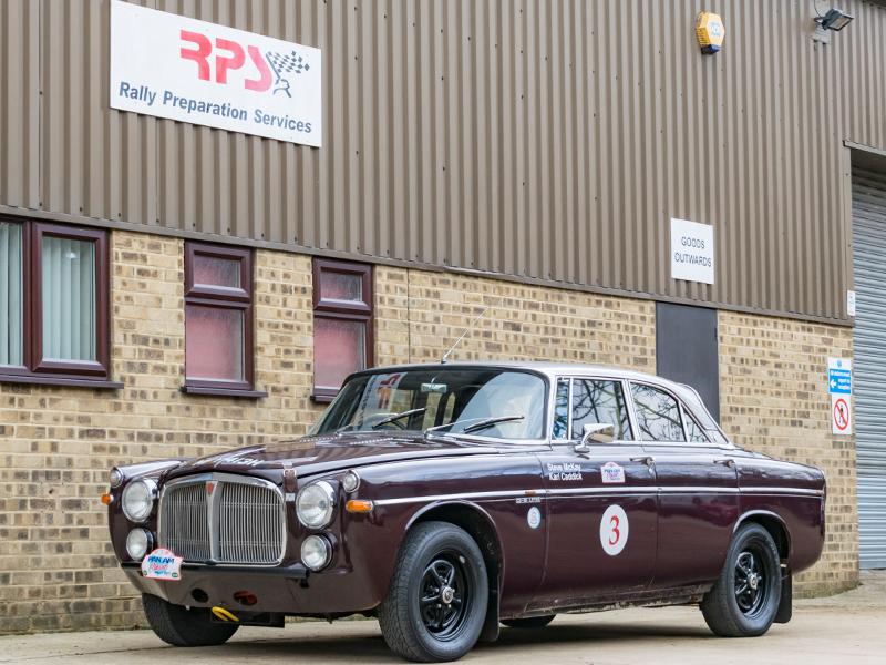 1970 Rover P5b Coupe Classic Endurance Rally Car Outside Rps Rps