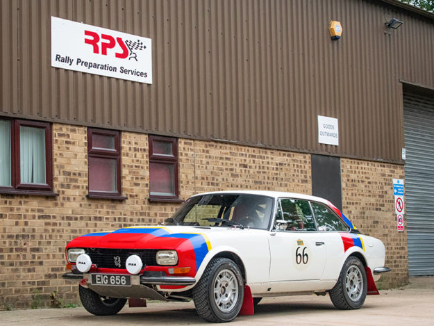 1977 Classic Car For Sale |  Peugeot 504 Coupe Group 4 Classic Rally Car | Price £55,000