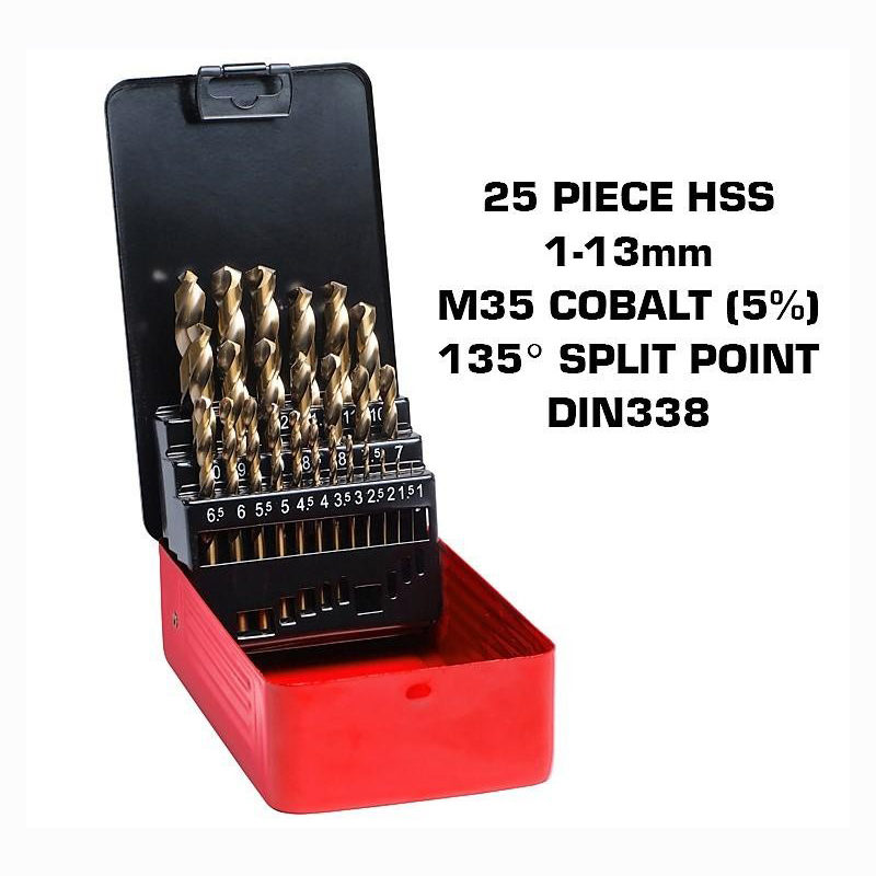 motamec-25-piece-cobalt-m35-hss-drill-bits-set-1-13mm-bit-high-quality-din-338