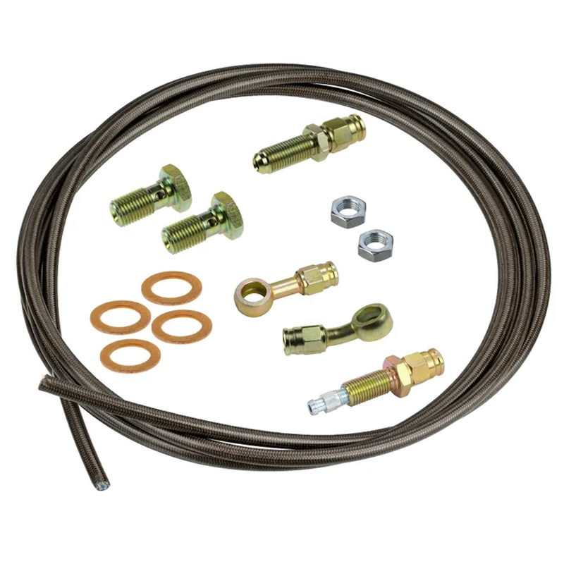 hydraulic-clutch-line-kit-with-bleed-banjo-fittings-aeroquip-pipe